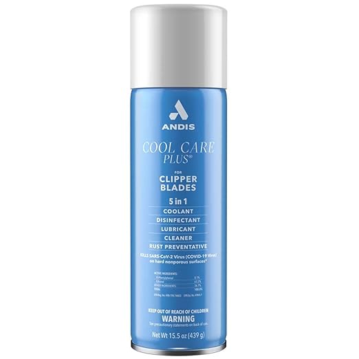 ANDIS COOL CARE PLUS 5 IN 1, SPRAY 15.5 oz