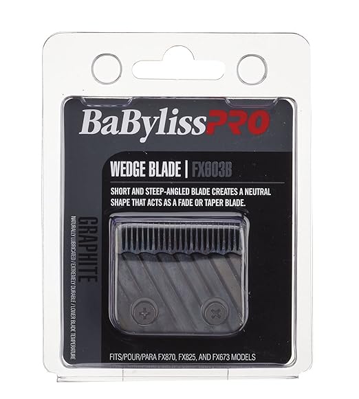 BABYLISSPRO® REPLACEMENT BLACK GRAPHITE WEDGE CLIPPER BLADE #FX603B