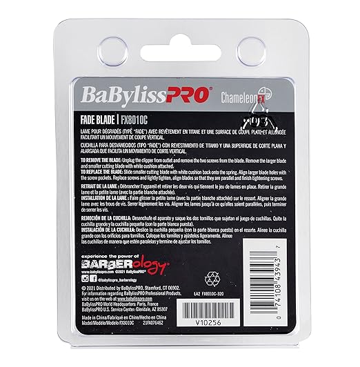 BABYLISSPRO® REPLACEMENT BLACK GRAPHITE WEDGE CLIPPER BLADE #FX603B