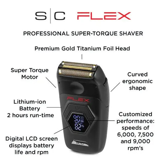 STYLECRAFT FLEX SHAVER  ELECTRIC FOIL  #SC806B