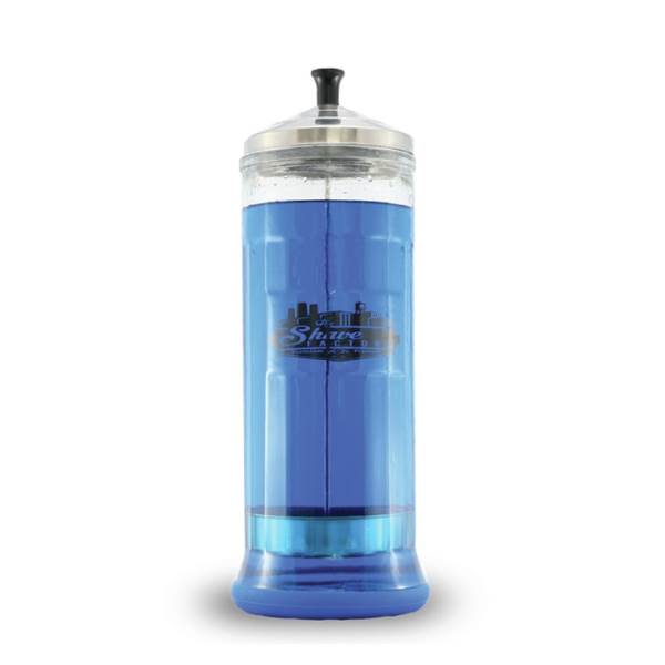 THE SHAVE FACTORY DISINFECTANT JAR 37 OZ