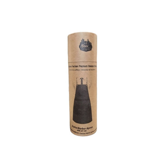 THE SHAVE FACTORY STYLING BARBER APRON- BLACK
