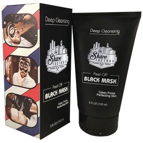 THE SHAVE FACTORY BLACK MASK 5 OZ
