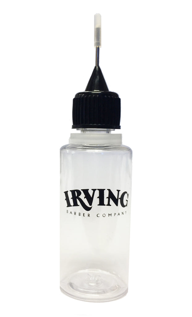 DISPENSADOR DE ACEITE Y POLVO ESTÍPTICO CON PUNTA DE AGUJA IRVING