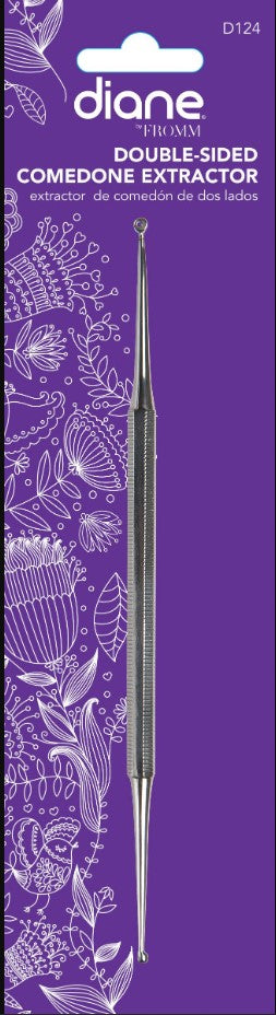 DIANE DOUBLE SIDED COMEDONE EXTRACTOR  D124