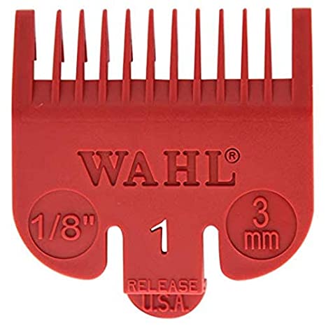 WAHL COLOR CUTTINGS GUIDES COMBS SINGLES
