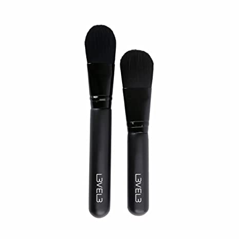 BROCHAS PARA APLICACIÓN DE MASCARILLAS FACIALES L3VEL3 – PAQUETE DE 2