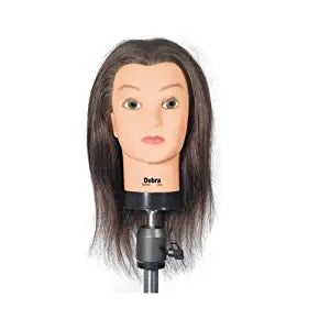 CELEBRITY DEBRA MANIKIN HUMAN HAIR 17"-19" Inch D804