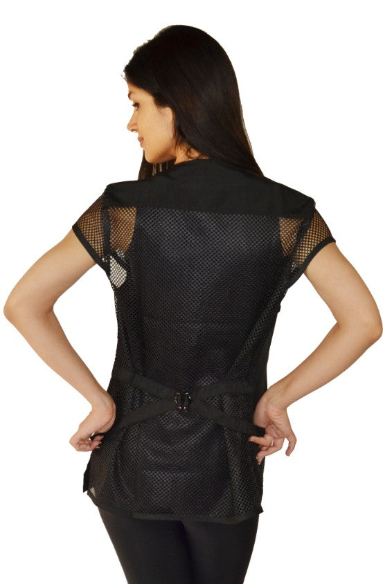 STYLIST MESH BACK JACKET BLACK #430