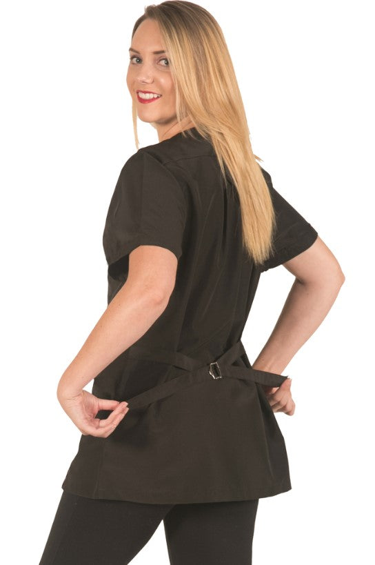 STYLIST JACKET RHINESTONE WITH POCKETS BLACK #460