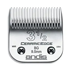 ANDIS CERAMICEDGE DETACHABLE CLIPPER BLADE, SIZE #3 1/2 #63040