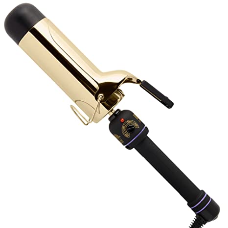 RIZADORA/VARILLA DE RIZAR CON RESORTE DE ORO DE 24 K DE HOT TOOLS, VARIAS TAMAÑOS