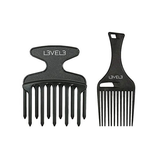 L3VEL3 JUEGO DE PEINES PARA PEINAR EL CABELLO – 2 PIEZAS