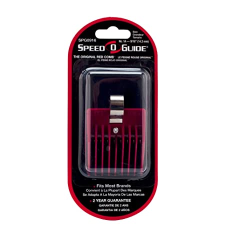 SPEED O GUIDE UNIVERSAL CLIPPER RED COMB ATTACHMENTS