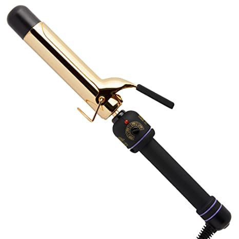 RIZADORA/VARILLA DE RIZAR CON RESORTE DE ORO DE 24 K DE HOT TOOLS, VARIAS TAMAÑOS