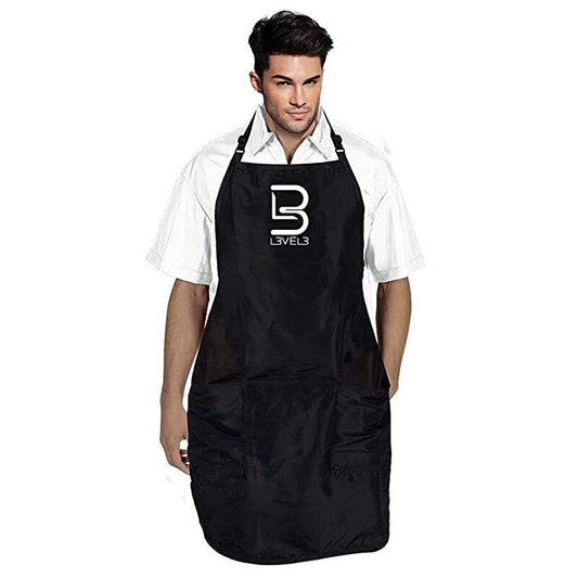 L3VEL3 DELANTAL PROFESIONAL NEGRO