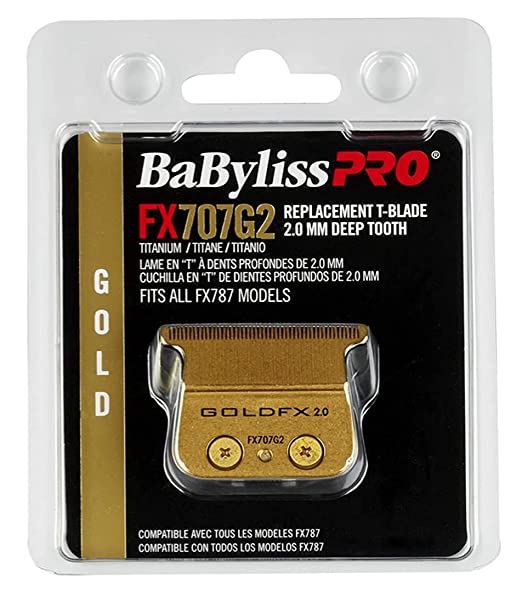 BABYLISSPRO DEEP TOOTH GOLDFX 2.0 TRIMMER REPLACEMENT BLADE #FX707G2