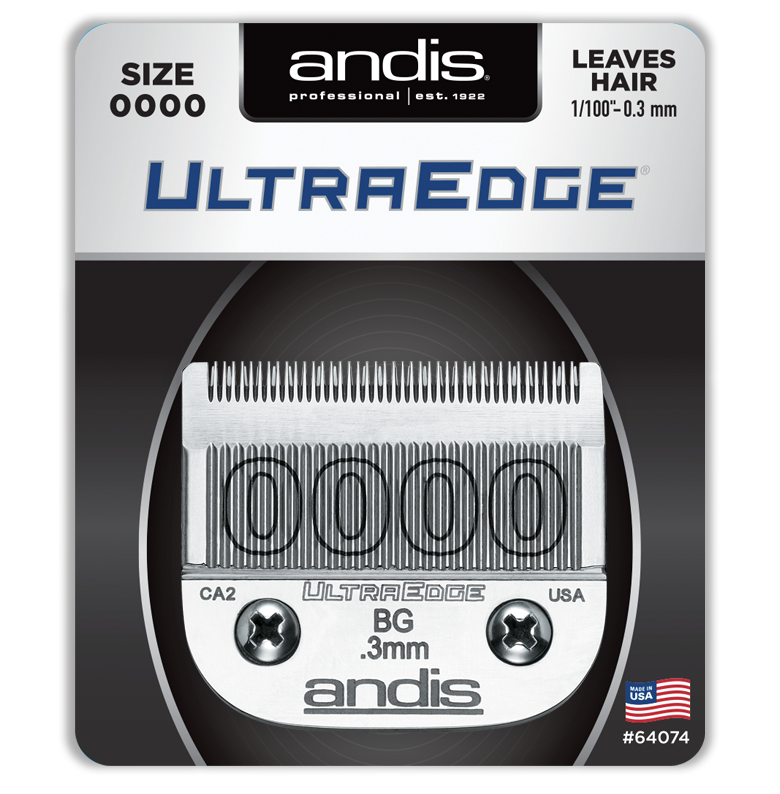 HOJA DESMONTABLE ANDIS ULTRAEDGE, TAMAÑO 0000 #64074