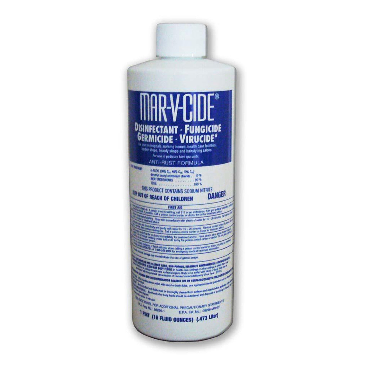 MARVY MAR-V-CIDE DISINFECTANT LIQUID 16 OZ