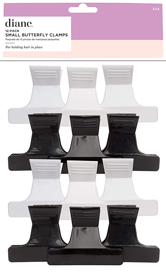 DIANE SMALL BUTTERFLY CLAMPS 12 PK D14