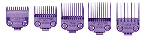 ANDIS MASTER DUAL MAGNETIC SMALL, 5 COMB SET