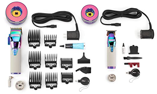 Colección limitada FX Boost de Babyliss, combo iridiscente #FXHOLPKCTB-I