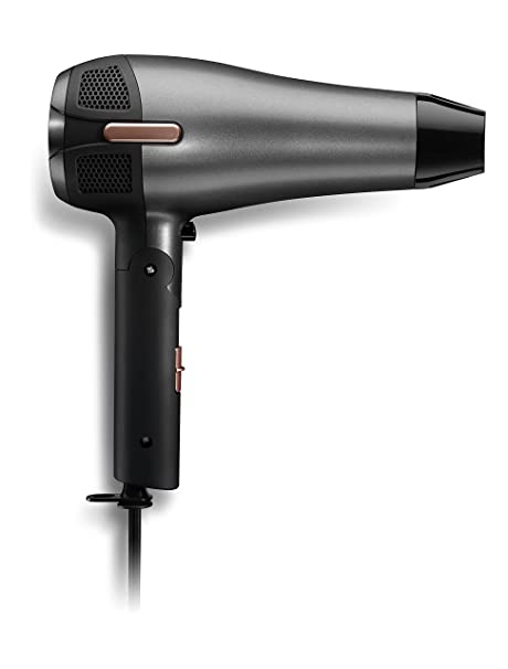 ANDIS FOLD-N-GO 1875W IONIC/CERAMIC HAIR DRYER, BLACK/SILVER
