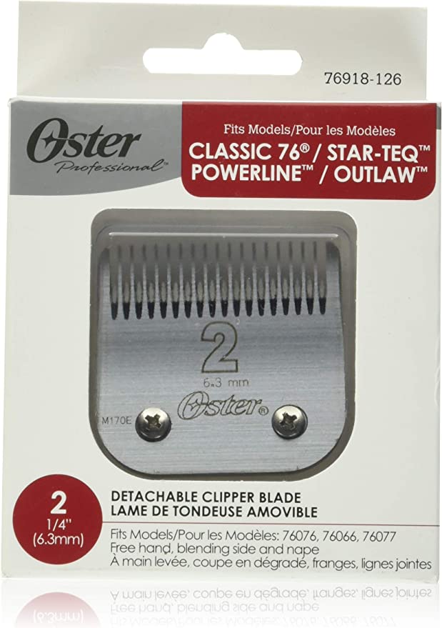 OSTER DETACHABLE CLIPPER BLADE SIZE 2