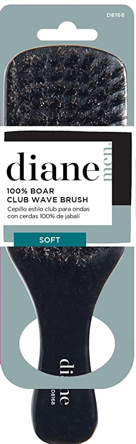 CEPILLO CURVO SUAVE DIANE CLUB 100% JABALÍ D1003