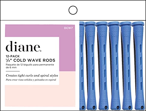 DIANE COLD WAVE BLUE RODS 1/4 12 PK DCW7SH
