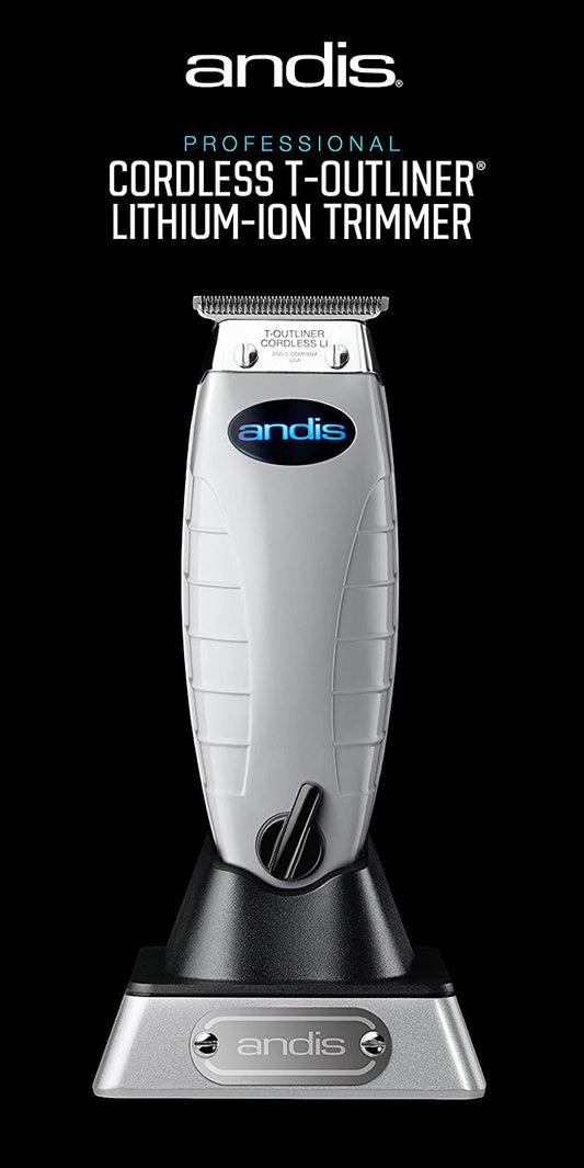 ANDIS CORDLESS T-OUTLINER LI TRIMMER ORL, #74055