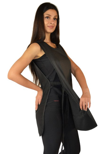STYLIST COBBELER APRON BLACK #775
