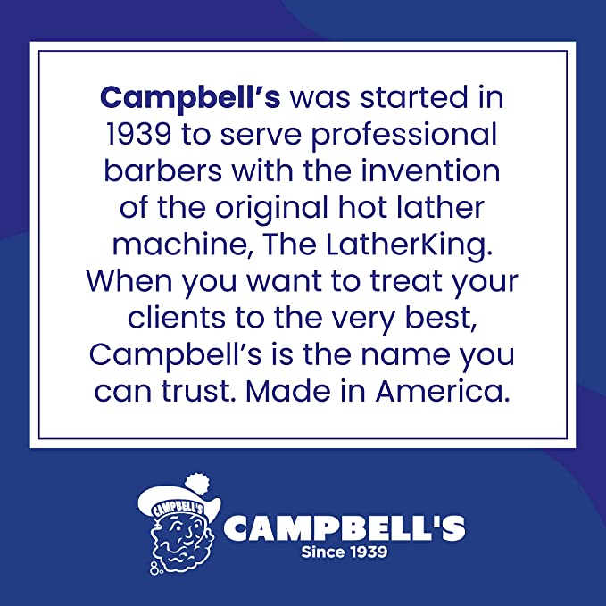 CAMPBELL’S LIQUID SHAVE CREAM PRE-MIXED 64oz.