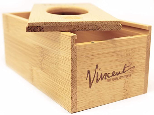 VINCENT BAMBOO NECK STRIP DISPENSER VT166