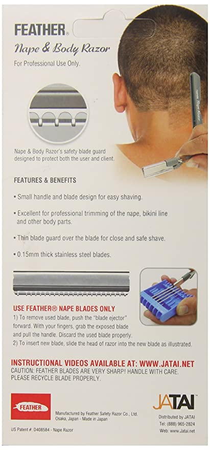 JATAI FEATHER NAPE AND BODY RAZOR KIT