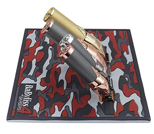 BABYLISSPRO RED CAMO MAGNETIC STRIP BARBER MAT