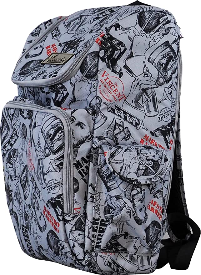VINCENT BACKPACK VINTAGE SILVER