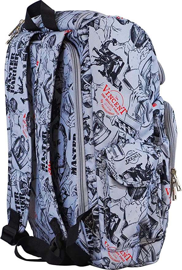 VINCENT BACKPACK VINTAGE SILVER