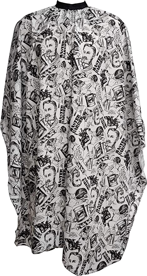 VINCENT NOSTALGIC CUTTING CAPE WHITE VT2420-WT