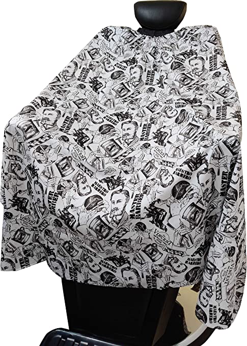 VINCENT NOSTALGIC CUTTING CAPE WHITE VT2420-WT