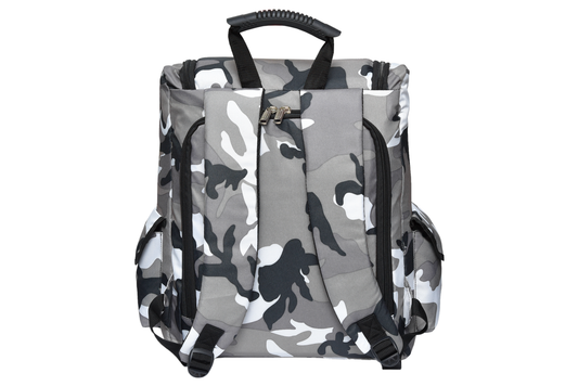 MOCHILA MOREVILE BARBER CAMUFLAJE GRIS