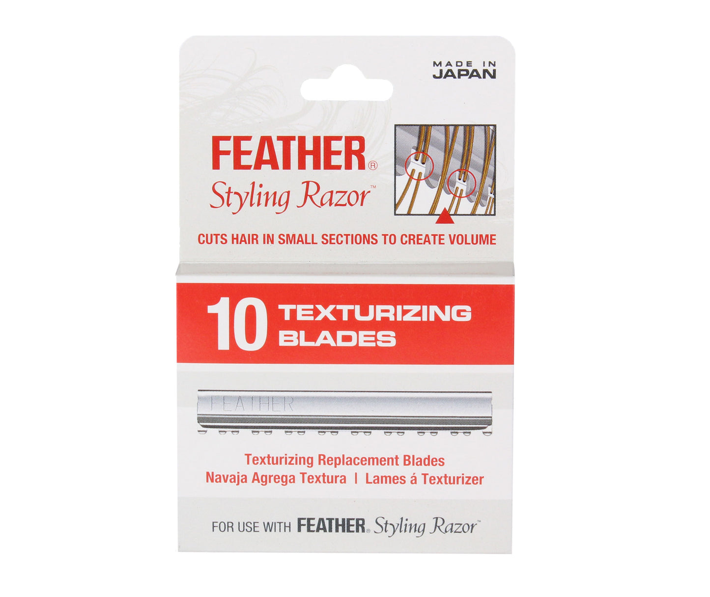 JATAI FEATHER TEXTURIZING BLADES 10PK