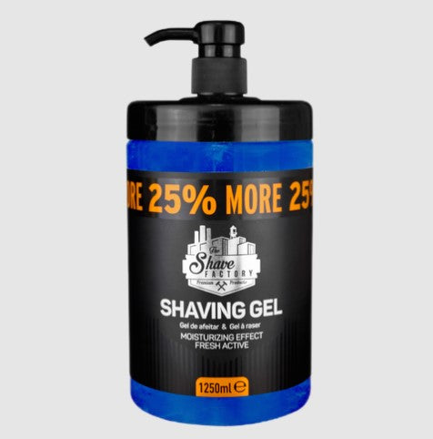 THE SHAVE FACTORY SHAVING GEL 1250 ML