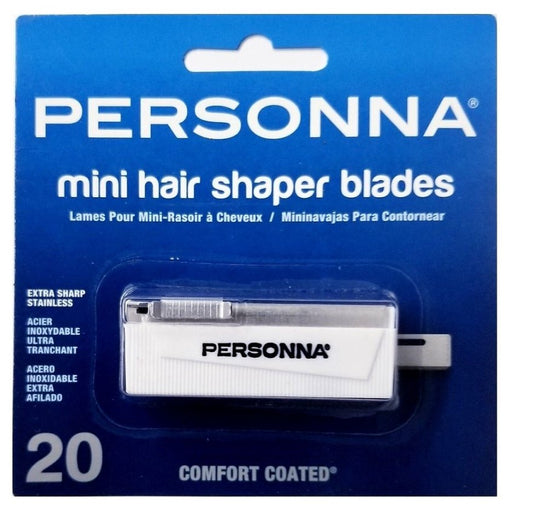 PERSONNA MINI SHAPER  BLADES 20 PK