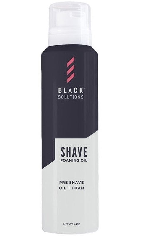 BLACK SOLUTIONS PRESHAVE OIL FOAM 4 OZ