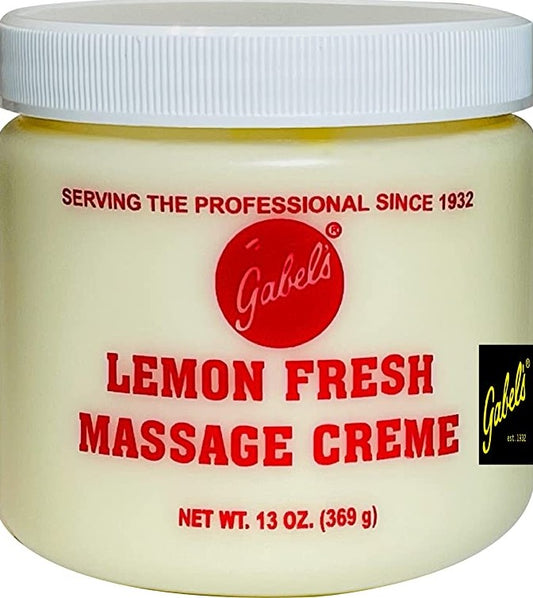 CREMA DE MASAJE FRESCA DE LIMÓN GABELS 13 OZ