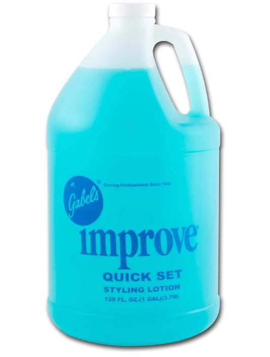 GABELS AFTER SHAVE IMPROVE QUICK SET STYLING LOTION  GALLON 128 OZ