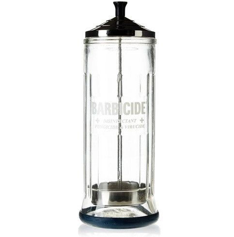 DESINFECTANTE BARBICIDE KING RESEARCH EN FRASCO DE VIDRIO DE 37 OZ