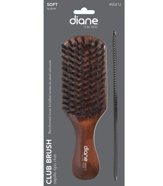 CEPILLO DE MANGO PEQUEÑO SUAVE DIANE CLUB SE812