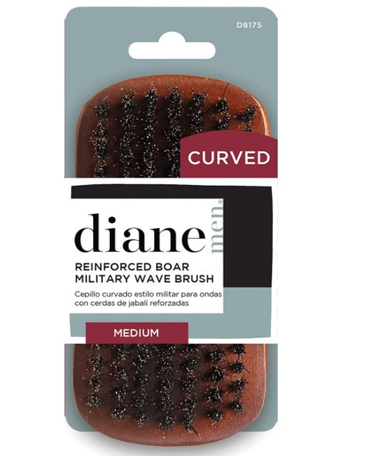DIANE MILITARY CURVE BRUSH D8175